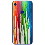 Inos ���� TPU ��� Honor Play 8A Art Theme Vertical Watercolor - 5205598128432