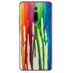 Inos ���� TPU ��� Xiaomi Mi 9T/ Mi 9T Pro Art Theme Vertical Watercolor - 5205598125684