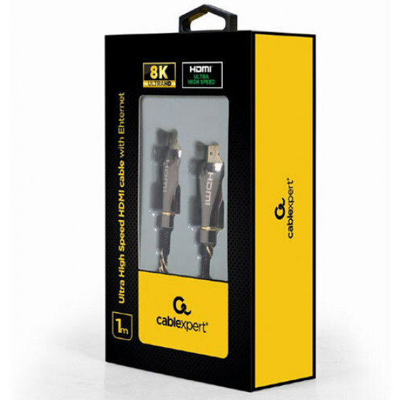 CABLEXPERT Ultra High speed HDMI cable with Ethernet 8K premium series 1m - (CCBP-HDMI8K-1M)