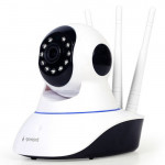 GEMBIRD 1080P ROTATING FULL HD WIFI CAMERA WHITE - (ICAM-WRHD-02)
