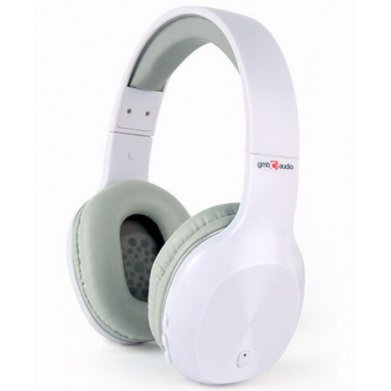 GEMBIRD BLUETOOTH STEREO HEADSET WHITE MIAMI - (BHP-MIA-W)