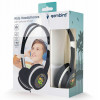 GEMBIRD KIDS HEADPHONES WITH VOLUME LIMITER BLACK - (MHP-JR-BK)