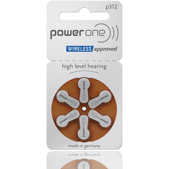 POWER ONE ��������� ���������� ��������� P312 mercury free 1.45V 6��� - (24607)
