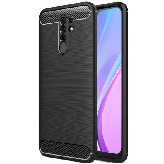 POWERTECH ���� Carbon Flex ��� Xiaomi Redmi 9 ����� - (MOB-1546)