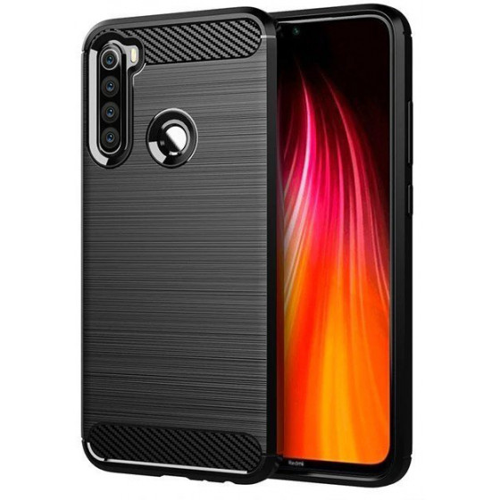 POWERTECH ���� Carbon Flexible ��� Xiaomi Redmi Note 8T ����� - (MOB-1561)