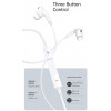 USAMS earphones �� ��������� EP-41 3.5mm 10mm 1.2m ����� - (SJ451HS01)