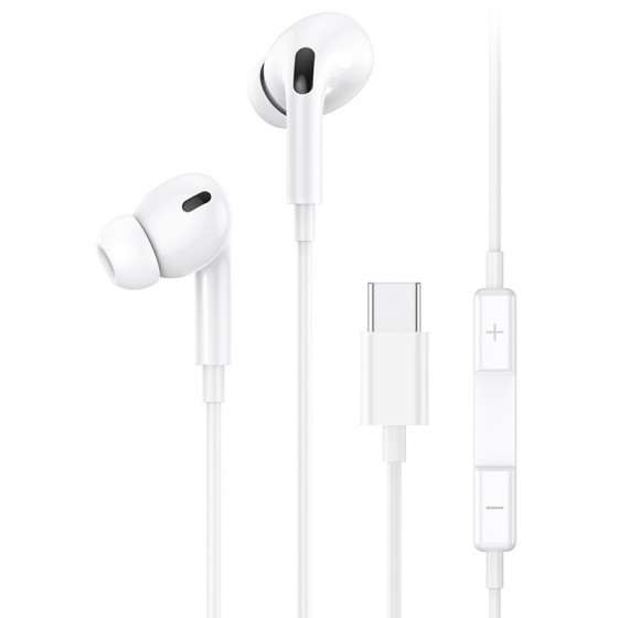 USAMS earphones �� ��������� EP-41 USB Type-C 10mm 1.2m ����� - (SJ452HS01)