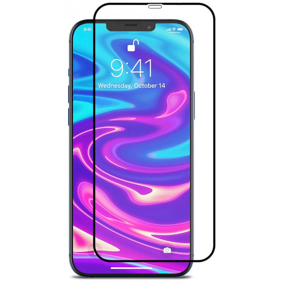 POWERTECH Tempered Glass 5D full glue iPhone 12 mini ����� - (TGC-0449)