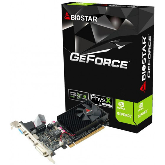 BIOSTAR VGA GeForce GT730 VN7313TH41, GDDR3 4GB, 128bit - (VN7313TH41-TBBRL-BS2)