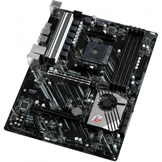 ASROCK ������� X570 Phantom Gaming 4S 4x DDR4 AM4 USB 3.2 ATX - (X570-PG4S)