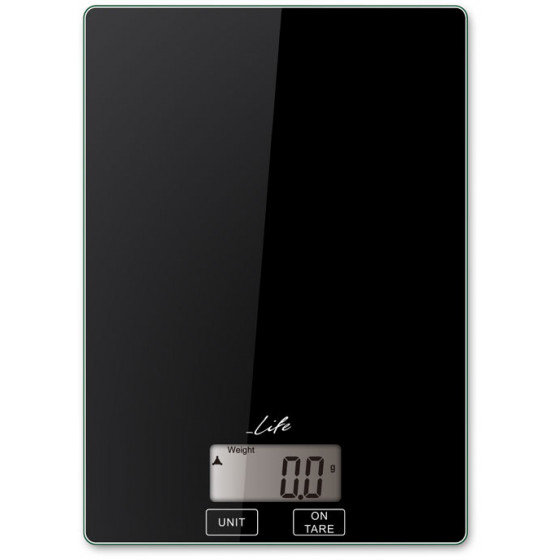 LIFE Accuracy Kitchen scale black color - (221-0181)