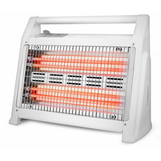 LIFE Q-HEAT Quartz heater 1200W with 4 lamps fan and humidifier - (221-0127)