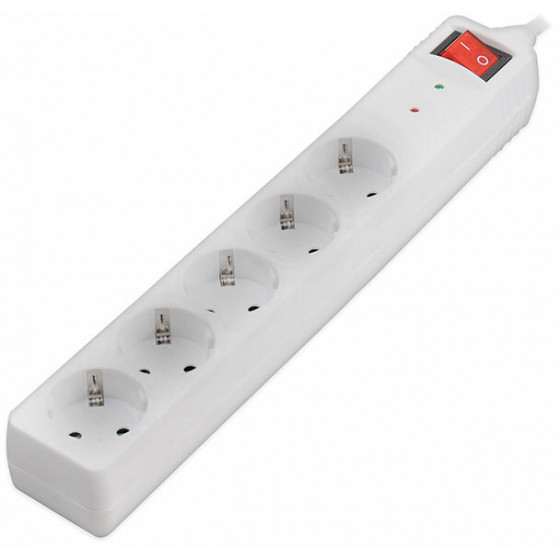 SONORA SPSW501 WHITE COLOR SURGE PROTECTION MULTI STRIP