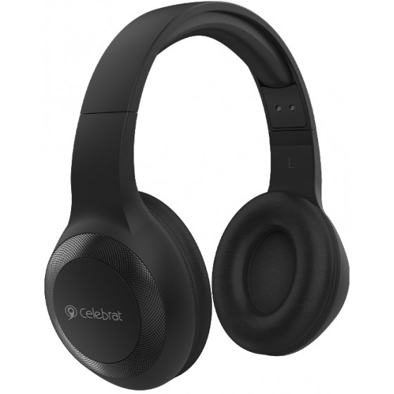CELEBRAT headphones �� ��������� bluetooth 40mm ����� - (A23-BK)