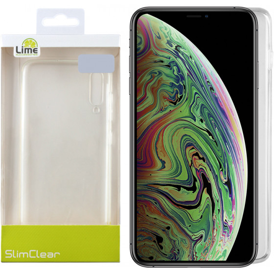LIME SUCCESSORIES ���� IPHONE XS MAX 6.5 SLIMCLEAR TPU CAMERA GUARD ������� - (5205308274350)