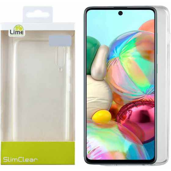 LIME SUCCESSORIES ���� SAMSUNG A71 A715 6.7 SLIMCLEAR TPU CAMERA GUARD ������� - (5205308257568)