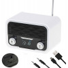 ADLER BLUETOOTH RADIO WHITE - (AD1185)