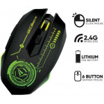 ALCATROZ SILENT XCRAFT WIRELESS LiBAt MOUSE 7 COLOUR TREK1000 - (AIRCRAFT1000S)