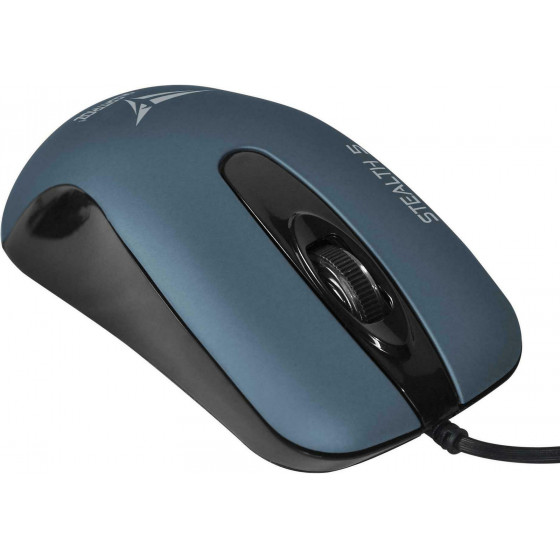 ALCATROZ USB SILENT MOUSE STEALTH 5 M.BLUE - (S5MB)