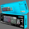 ALCATROZ WATERPROOF USB RGB WIRED COMBO KEYBOARD AND MOUSE X-CRAFT - (XC3000)