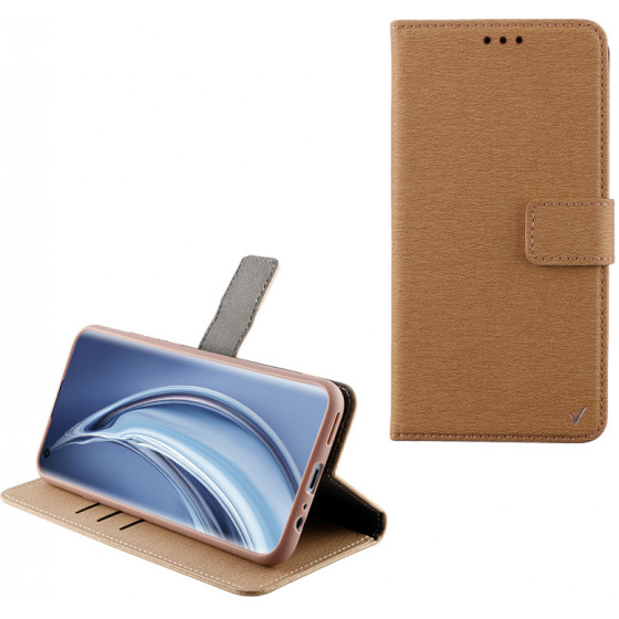 VOLTE-TEL ���� XIAOMI MI 10 5G ALLURE MAGNET BOOK STAND CLIP GOLD - (5205308266287)