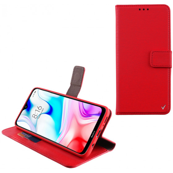 VOLTE-TEL ���� XIAOMI REDMI 8 ALLURE MAGNET BOOK STAND CLIP RED - (5205308272288)