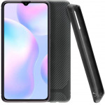 VOLTE-TEL ���� XIAOMI REDMI 9A CARBON RUGGED CAMERA PROTECTIVE BLACK - (5205308274169)