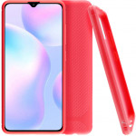 VOLTE-TEL ���� XIAOMI REDMI 9A CARBON RUGGED CAMERA PROTECTIVE RED - (5205308274190)