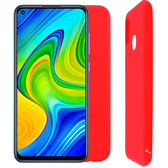 VOLTE-TEL ���� XIAOMI REDMI NOTE 9 SILICON TPU CAMERA GUARD RED - (5205308271540)