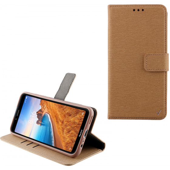 VOLTE-TEL ���� XIAOMI REDMI 7A ALLURE MAGNET BOOK STAND CLIP GOLD - (5205308272264)