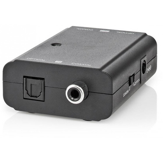 NEDIS Digital Audio Converter 2-way Connection output 1xS/PDIF RCA - (ACON2507BK)