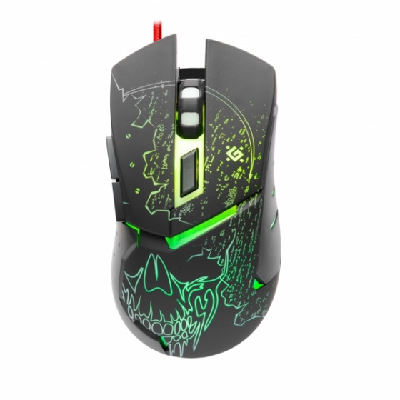 DEFENDER GM-703L ALFA WIRED GAMING OPTICAL MOUSE 3200dpi 7 BUTTONS - (52703)