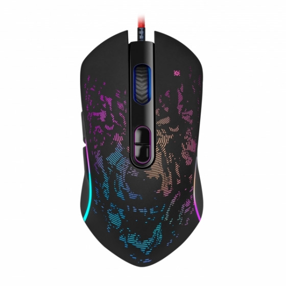 DEFENDER GM-990 WTCHER WIRED GAMING OPTICAL MOUSE 3200dpi 7 BUTTONS - (52990)