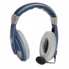 DEFENDER GRYPHON 750 STEREO HEADPHONES JACK 3.5mm 2m blue - (63748)
