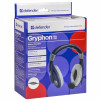 DEFENDER GRYPHON 750 STEREO HEADPHONES JACK 3.5mm 2m blue - (63748)