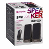 DEFENDER SPK-225 SPEAKERS 2.0 4W black - (65220)