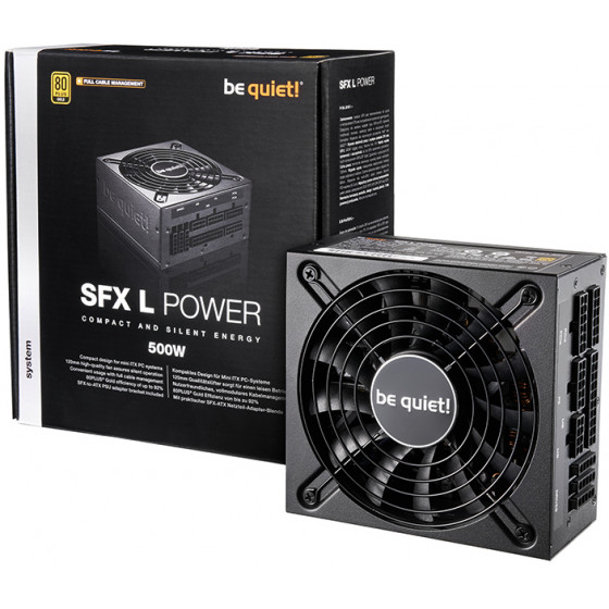 Be Quiet PC Power Supply SFX L POWER 500W - (BN238)