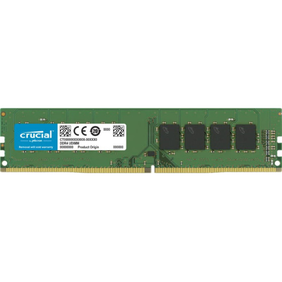 Crucial RAM 16GB DDR4-3200 UDIMM - (CT16G4DFRA32A)