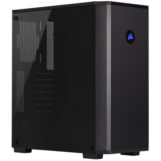 Corsair Carbide 175R RGB Tempered Glass Mid Tower ATX Gaming Case Black - (CC-9011171-WW)