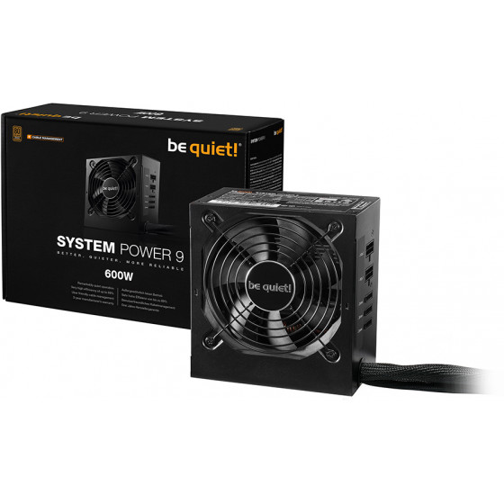 Be Quiet PC Power Supply System Power B9 600W bulk - (BN209)