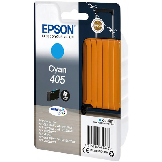 Epson ������ Inkjet 405 Cyan - (C13T05G24010)