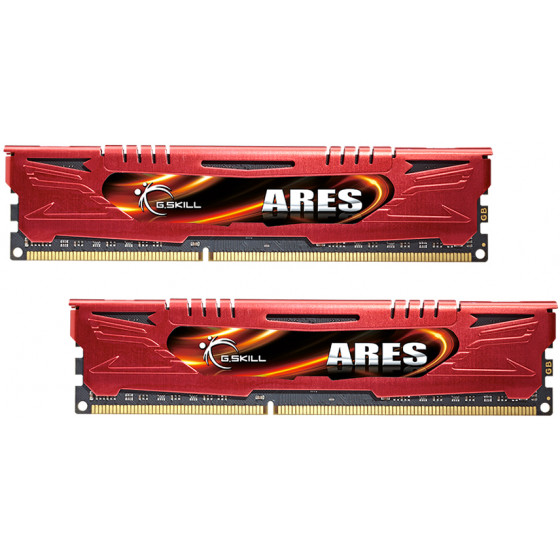 G.Skill Ares DDR3 16GB 2x8GB UDIMM 1600MHz CL9-9-9 1.50V - (F3-1600C9D-16GAR)