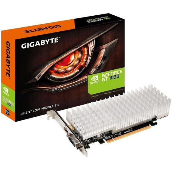 Gigabyte GeForce GT 1030 2GB Silent Low profile - (GV-N1030SL-2GL)