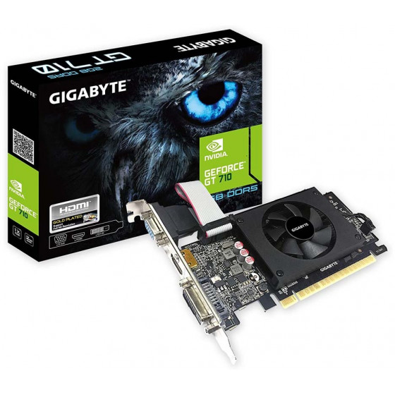 Gigabyte GeForce GT 710 2GB D5 2GIL low profile - (GV-N710D5-2GIL)