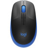 Logitech M190 Full-Size Wireless Mouse Blue - (910-005907)