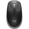 Logitech M190 Full-Size Wireless Mouse Grey - (910-005906)
