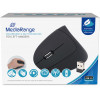 MediaRange Ergonomic 6-button wireless optical mouse for left-handers Black Wireless - (MROS233)