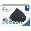 MediaRange Ergonomic 6-button wireless optical mouse for right-handers Black Wireless - (MROS232)