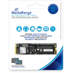 MediaRange Internal M.2 2280 solid state drive NVMe PCIe 3.1 x4 20 Gb/s 256GB black - (MR1031)