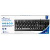 MediaRange Multimedia Keyboard Wired Black - (MROS109-GR)